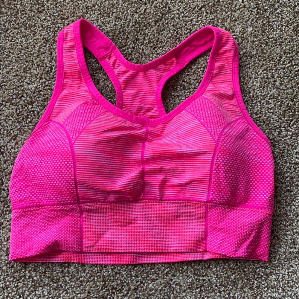 Medium/high impact sports bra